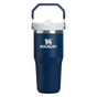 Swatch for Stanley 1913 IceFlow™ Flip Straw 2.0 Tumbler 0.41L in Dark Navy | Front View