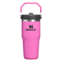 Swatch for Stanley 1913 IceFlow™ Flip Straw 2.0 Tumbler 0.41L in Hot Pink | Front View
