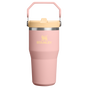 Kleurstaal voor Stanley 1913 IceFlow™ Flip Straw 2.0 Tumbler 0.59L in Peach Rose | Voorkant Bekijken