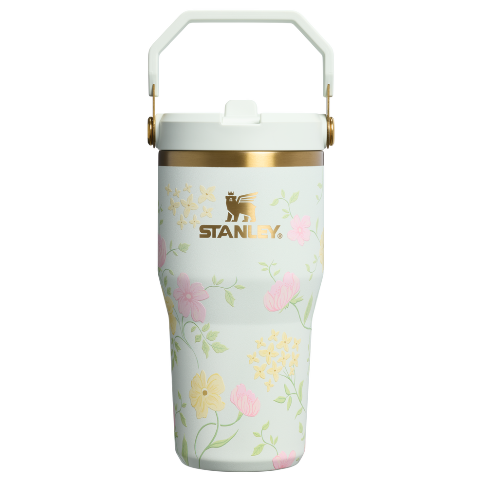 Stanley 1913 IceFlow™ Flip Straw 2.0 Tumbler 0.59L w Spring Blossoms | Przód Zobacz