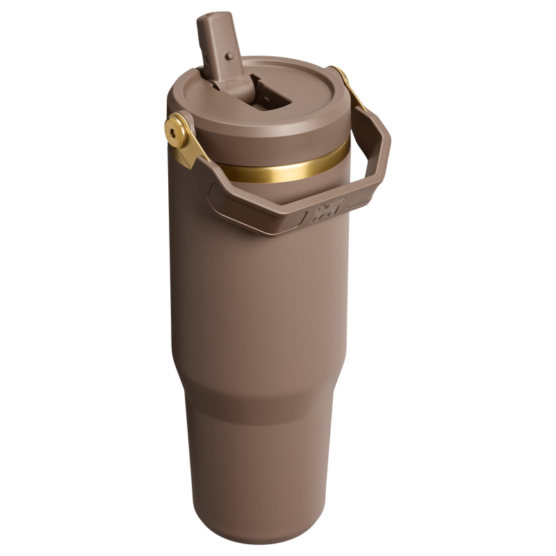 Stanley 1913 IceFlow™ Flip Straw 2.0 Tumbler 0.89L in Espresso Gold | Back View