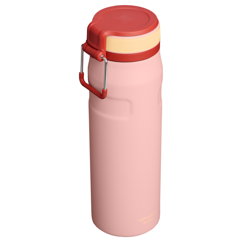 Stanley 1913 IceFlow™ Bottle Twist Flip 0.71L en Peach Rose | Detrás Ver