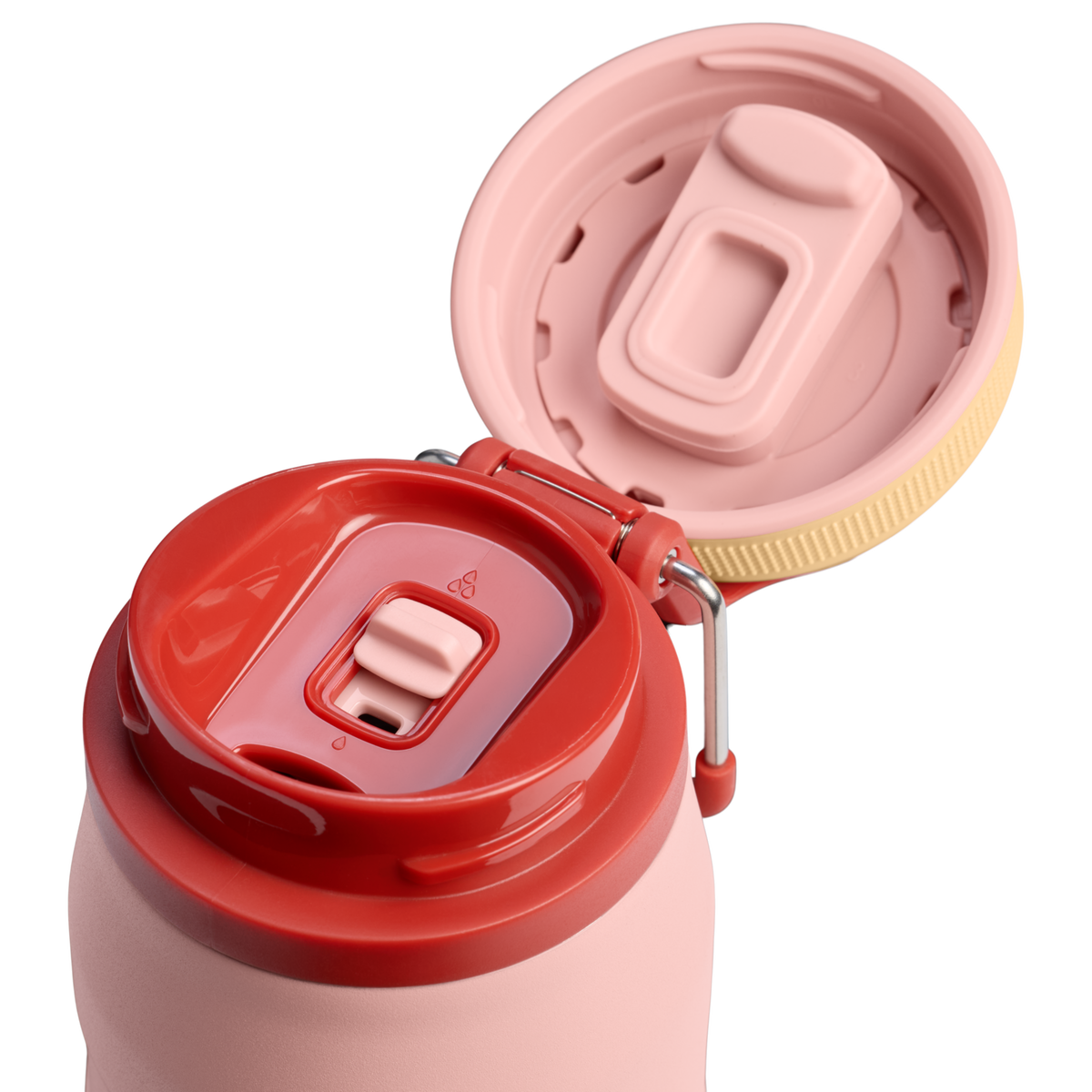 Stanley 1913 IceFlow™ Bottle Twist Flip 0.71L en Peach Rose | Tapa Detallado Ver