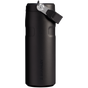 Farbmuster für Stanley 1913 IceFlow™ Bottle Flip Straw 2.0 0.47L in Black 2.0 | Vorderseite Anzeigen
