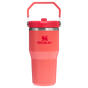 Kleurstaal voor Stanley 1913 IceFlow™ Flip Straw 2.0 Tumbler 0.59L in Hot Coral | Voorkant Bekijken