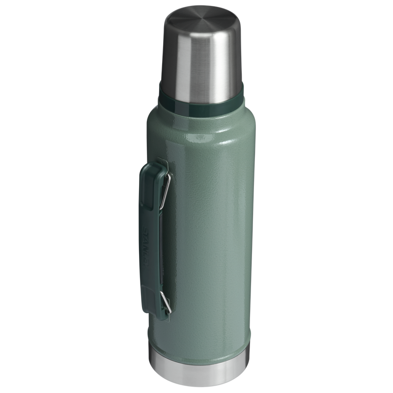 Stanley 1913 Classic Legendary Bottle 1.4L in Hammertone Green | Back View