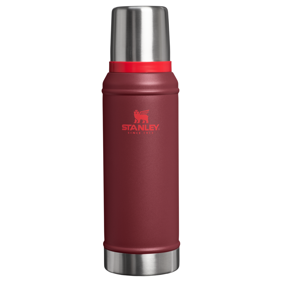 Stanley 1913 Classic Legendary Bottle 0.94L in Cranberry | Front View