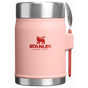 Swatch for Stanley 1913 Legendary Food Jar + Spork 0.4L in Peach Rose | Front View