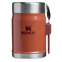 Swatch for Stanley 1913 Legendary Food Jar + Spork 0.4L in Hammertone Clay | Front View