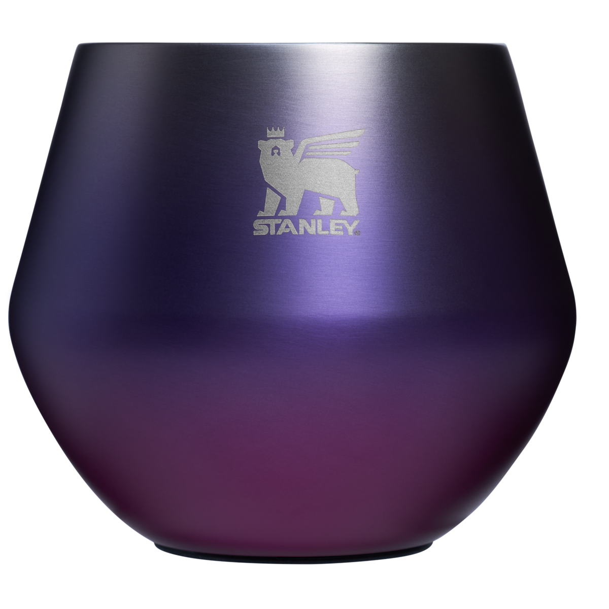 Stanley 1913 Lifted Spirits 2-in-1 Cocktail Glass 0.4L in Royal Purple Haze | Front View