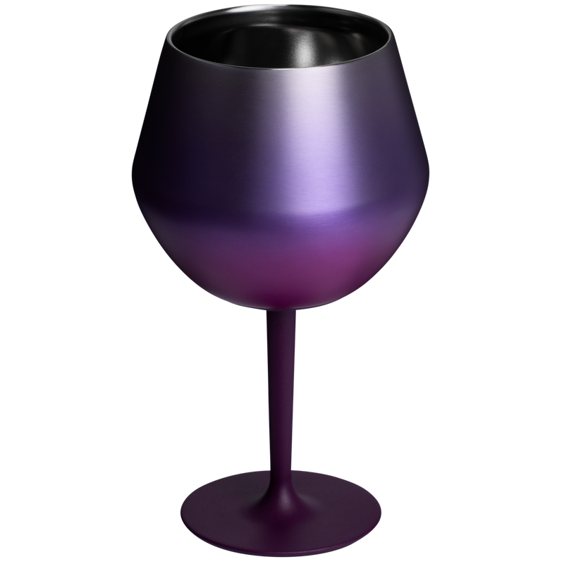 Stanley 1913 Lifted Spirits 2-in-1 Cocktail Glass 0.4L in Royal Purple Haze | Back View