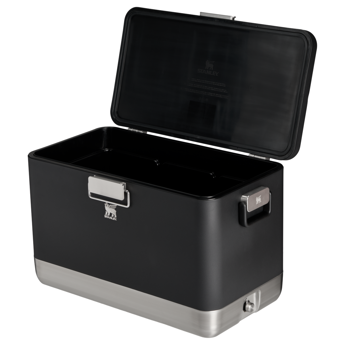 Stanley 1913 Lifted Spirits™ Steel Cooler 79.5L dans Black | Ouvrir Afficher