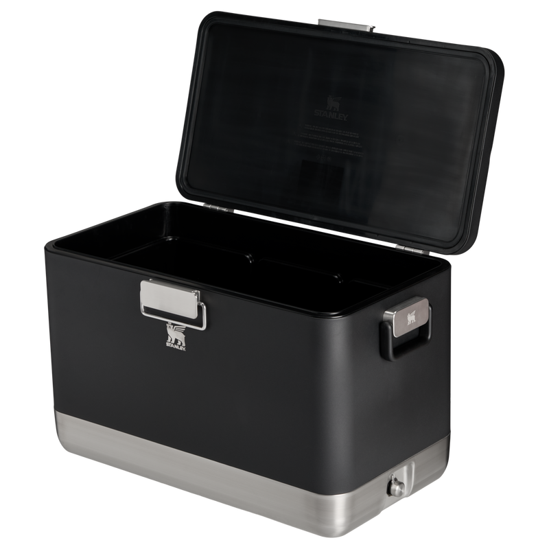 Stanley 1913 Lifted Spirits™ Steel Cooler 79.5L dans Black | Ouvrir Afficher