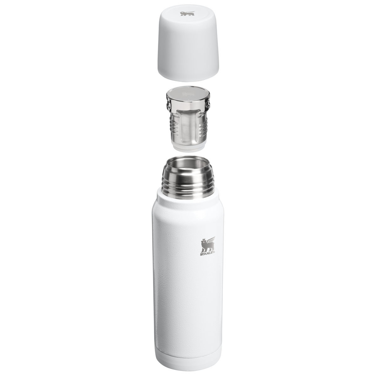 Stanley 1913 New Legend Bottle 0.94L dans Hammertone Frost | Coupe transversale Afficher