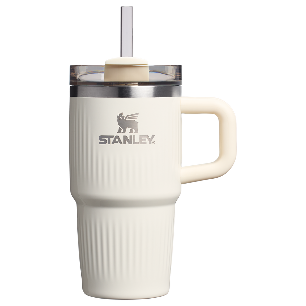 Stanley 1913 Quencher® H2.0 Fluted Tumbler 0.59L in Cream Gloss | Frontale Visualizza