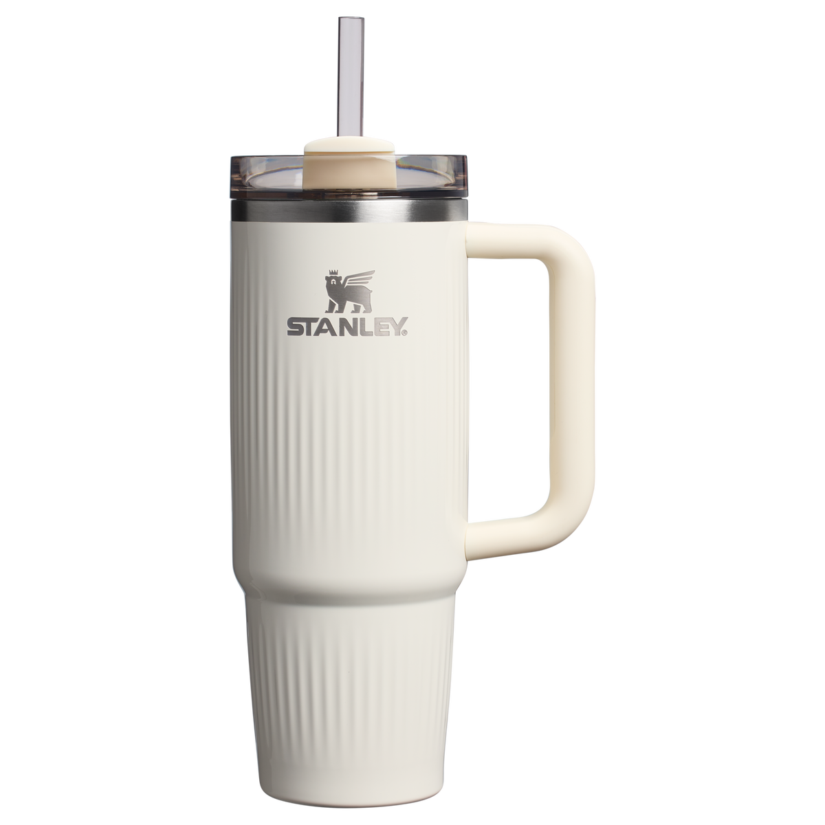 Stanley 1913 Quencher® H2.0 Fluted Tumbler 0.89L in Cream Gloss | Front View