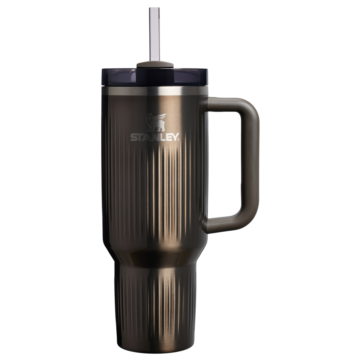 Stanley 1913 Quencher® H2.0 Fluted Tumbler 1.18L in Gunmetal Shine | Vorderseite Anzeigen