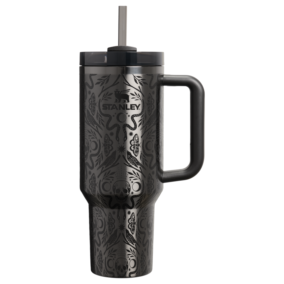 Stanley 1913 Quencher® H2.0 FlowState™ Tumbler 1.18L in Deadly Damask | Vorderseite Anzeigen