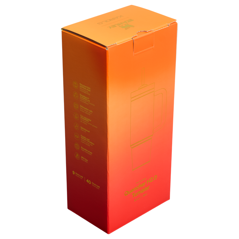 Stanley 1913 Stanley 1913 x Karol G Quencher® H2.0 FlowState™ Tumbler 0.89L in Karol G Flor | Back View