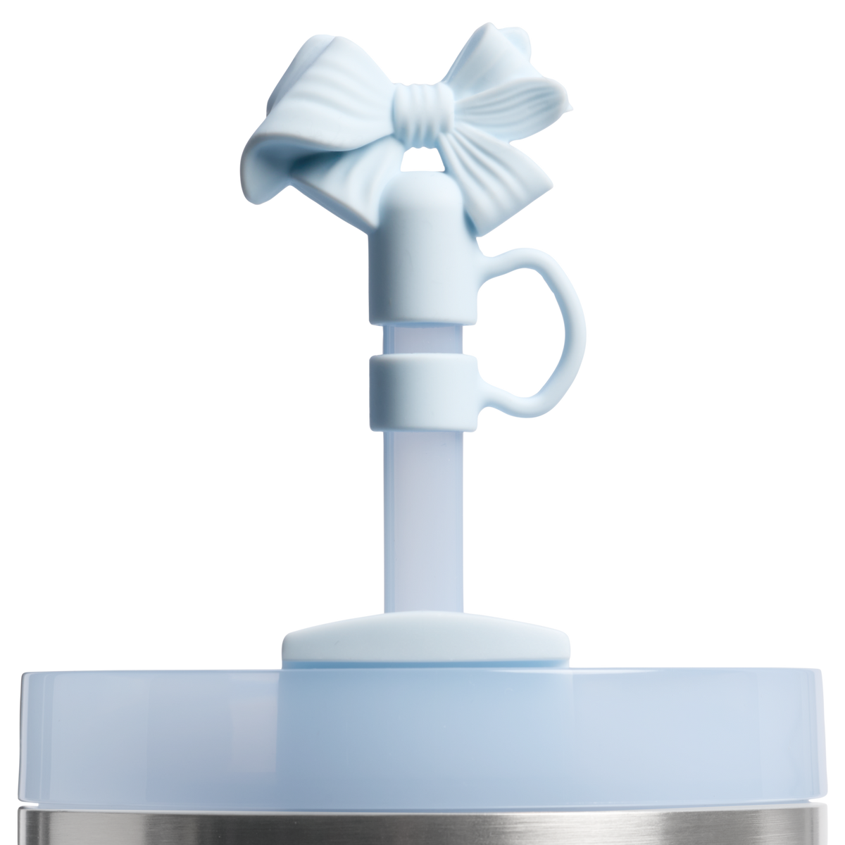 Stanley 1913 Stanley 1913 x LoveShackFancy Quencher® H2.0 FlowState™ Tumbler 1.18L in Coquette Bow - Winter Ice | Detailed View