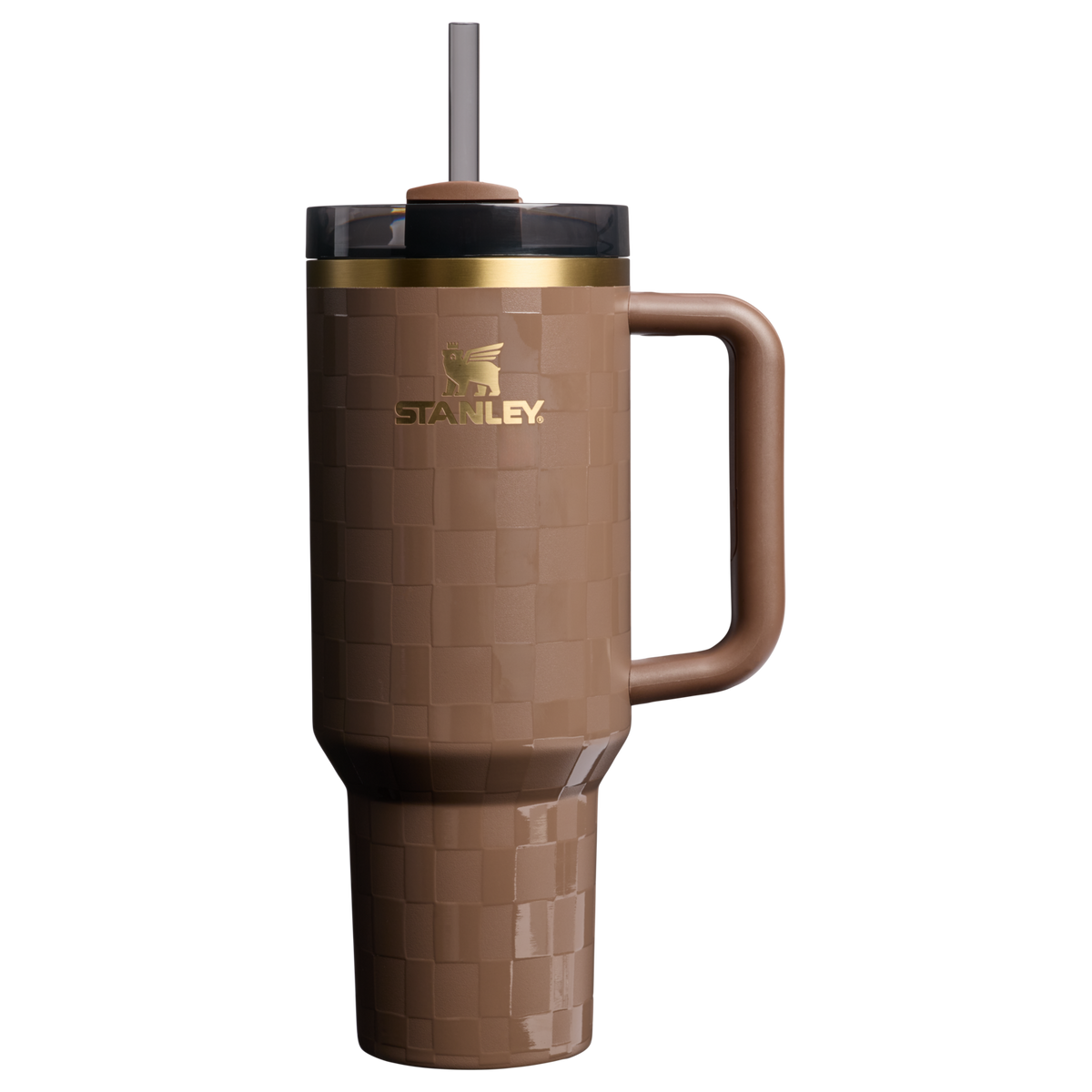 Stanley 1913 Quencher® H2.0 FlowState™ Tumbler 1.18L w Espresso Check | Przód Zobacz