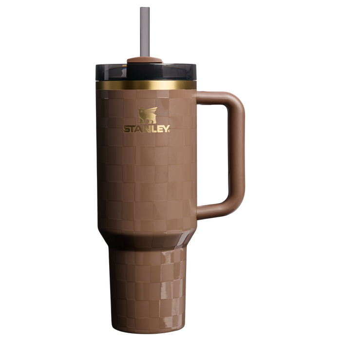 Stanley 1913 Quencher® H2.0 FlowState™ Tumbler 1.18L w Espresso Check | Przód Zobacz