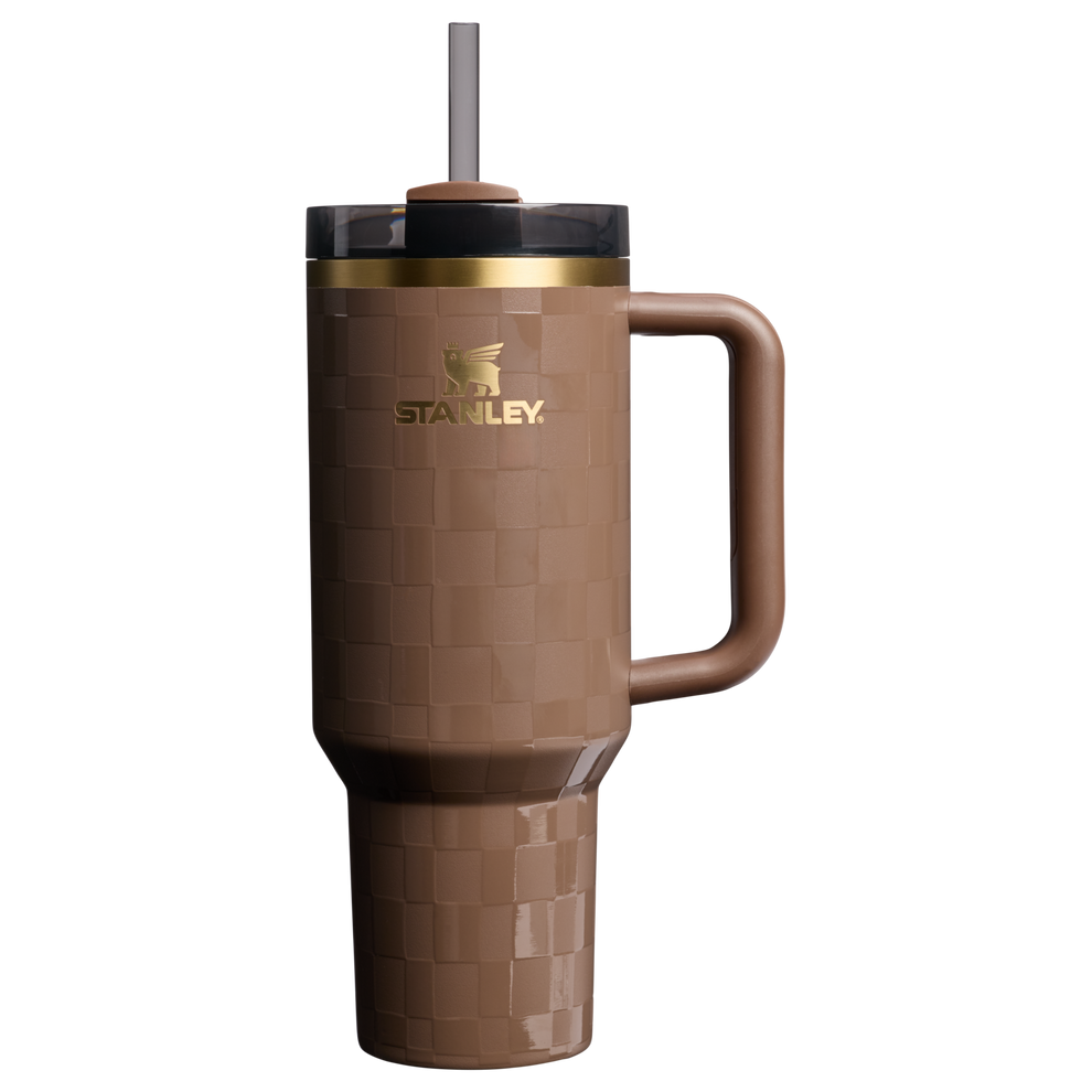 Stanley 1913 Quencher® H2.0 FlowState™ Tumbler 1.18L w Espresso Check | Przód Zobacz