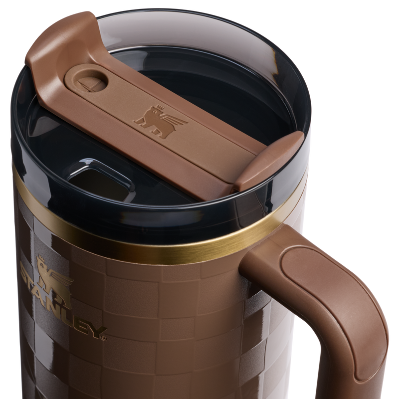 Stanley 1913 Quencher® H2.0 FlowState™ Tumbler 1.18L w Espresso Check | Pokrywka Szczegółowy Zobacz
