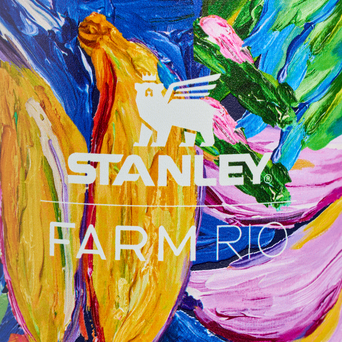 Stanley 1913 Stanley 1913 x FARM Rio Quencher® H2.0 FlowState™ Tumbler 0.89L w Farm Rio Painted Bananas