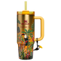 Próbka koloru dla Stanley 1913 Stanley 1913 x FARM Rio Quencher® H2.0 FlowState™ Tumbler 0.89L w Farm Rio Tropical Woods | Przód Zobacz