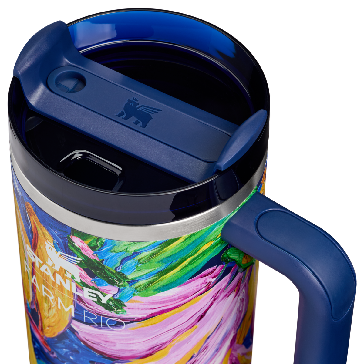 Stanley 1913 Stanley 1913 x FARM Rio Quencher® H2.0 FlowState™ Tumbler 1.18L in Farm Rio Painted Bananas | Deckel Detailliert Anzeigen