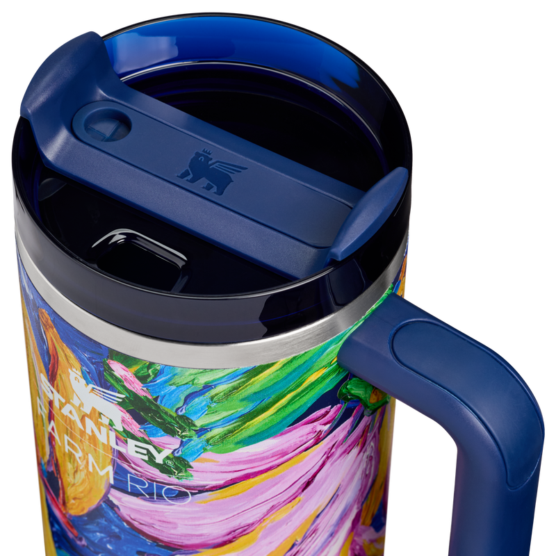 Stanley 1913 Stanley 1913 x FARM Rio Quencher® H2.0 FlowState™ Tumbler 1.18L in Farm Rio Painted Bananas | Deckel Detailliert Anzeigen