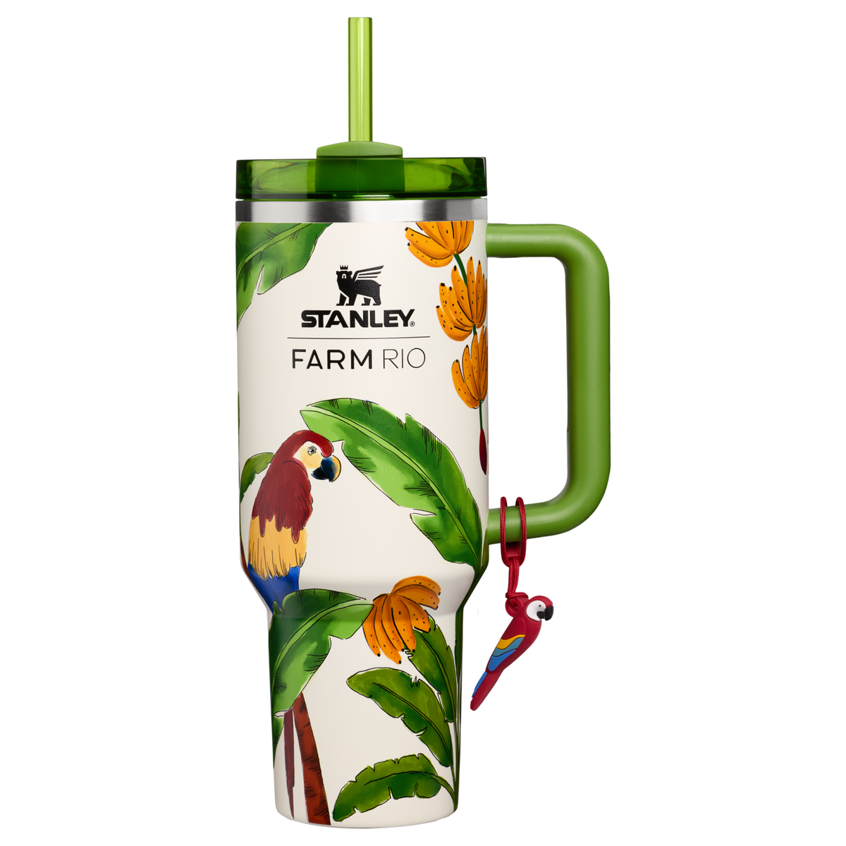 Stanley 1913 Stanley 1913 x FARM Rio Quencher® H2.0 FlowState™ Tumbler 1.18L in Farm Rio Tropical Destiny | Frontale Visualizza