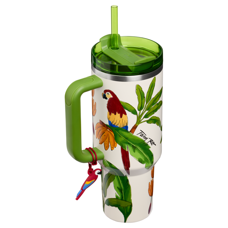 Stanley 1913 Stanley 1913 x FARM Rio Quencher® H2.0 FlowState™ Tumbler 1.18L in Farm Rio Tropical Destiny | indietro Visualizza