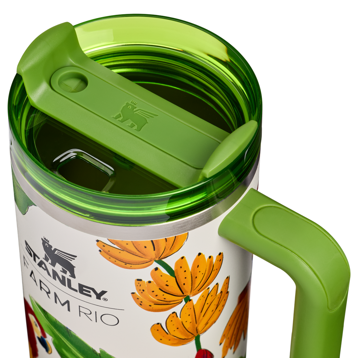 Stanley 1913 Stanley 1913 x FARM Rio Quencher® H2.0 FlowState™ Tumbler 1.18L in Farm Rio Tropical Destiny | Coperchio Dettagliato Visualizza
