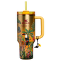 Farbmuster für Stanley 1913 Stanley 1913 x FARM Rio Quencher® H2.0 FlowState™ Tumbler 1.18L in Farm Rio Tropical Woods | Vorderseite Anzeigen