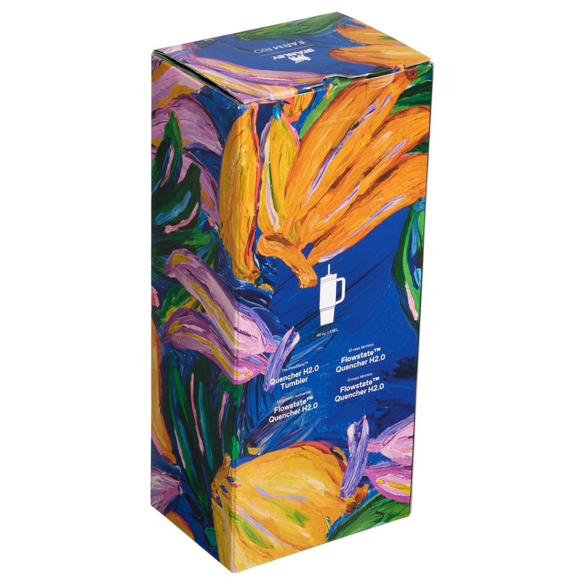Stanley 1913 Stanley 1913 x FARM Rio Quencher® H2.0 FlowState™ Tumbler 1.18L in Farm Rio Painted Bananas | Zurück Anzeigen