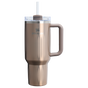 Farbmuster für Stanley 1913 Quencher® H2.0 Fluted Tumbler 1.18L in Pale Gold Shine | Vorderseite Deckel Anzeigen