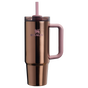 Swatch for Stanley 1913 Quencher® H2.0 FlowState™ Tumbler 0.89L in Polished Rose Gold | Front View