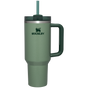 Farbmuster für Stanley 1913 Quencher® H2.0 FlowState™ Tumbler 1.18L in Hammertone Green | Vorderseite Anzeigen