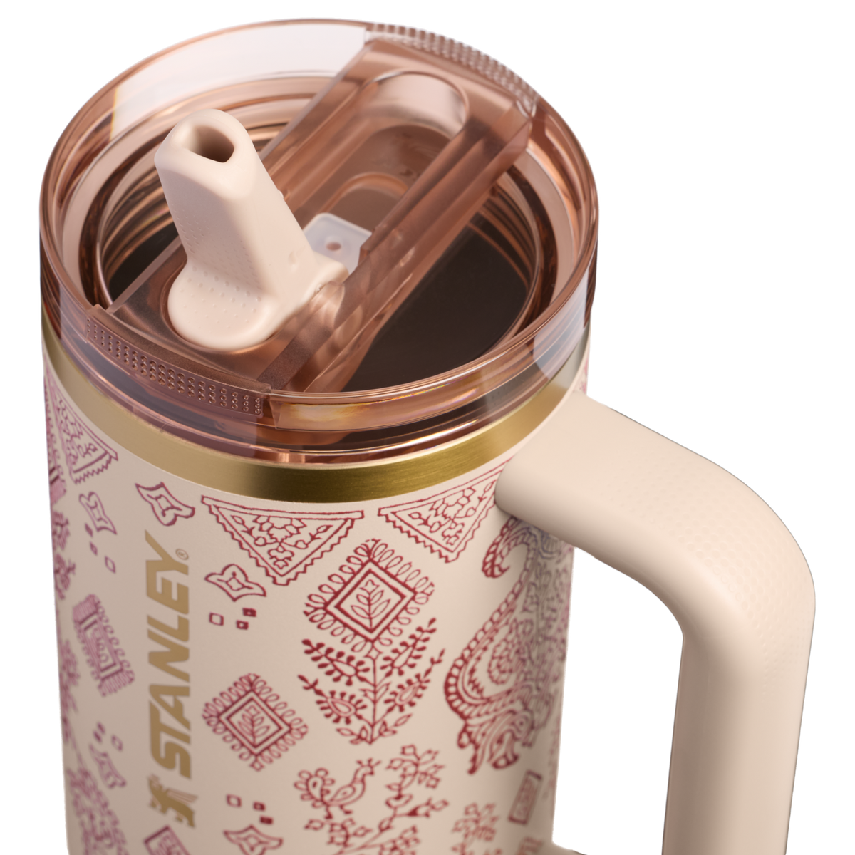 Stanley 1913 Quencher® ProTour Tumbler 0.89L w Deepa Brown Sugar | Pokrywka Szczegółowy Zobacz