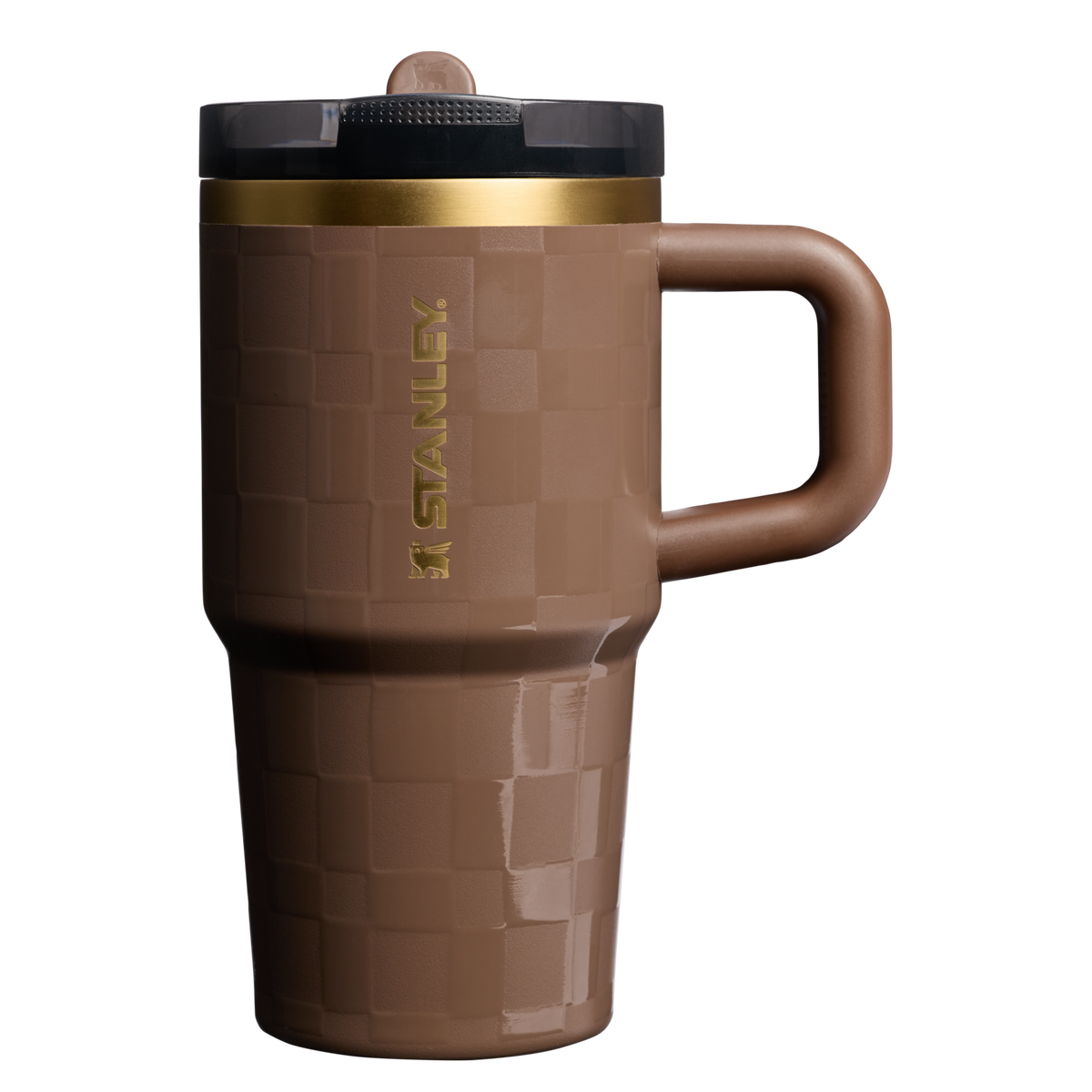 Stanley 1913 Quencher® ProTour Flip Straw Tumbler 0.59L dans Espresso Check | Recto Afficher