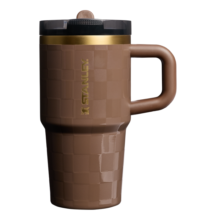 Stanley 1913 Quencher® ProTour Flip Straw Tumbler 0.59L dans Espresso Check | Recto Afficher