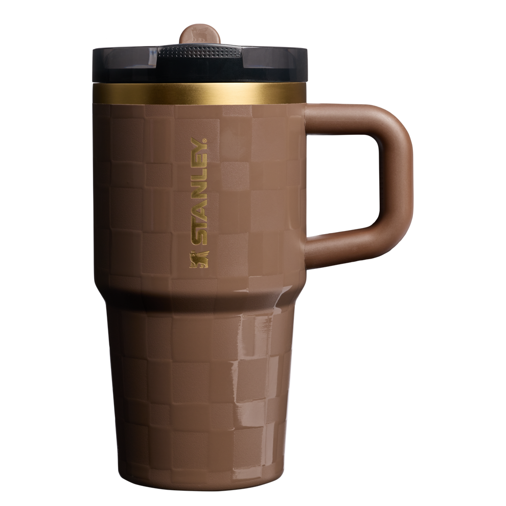 Stanley 1913 Quencher® ProTour Flip Straw Tumbler 0.59L dans Espresso Check | Recto Afficher