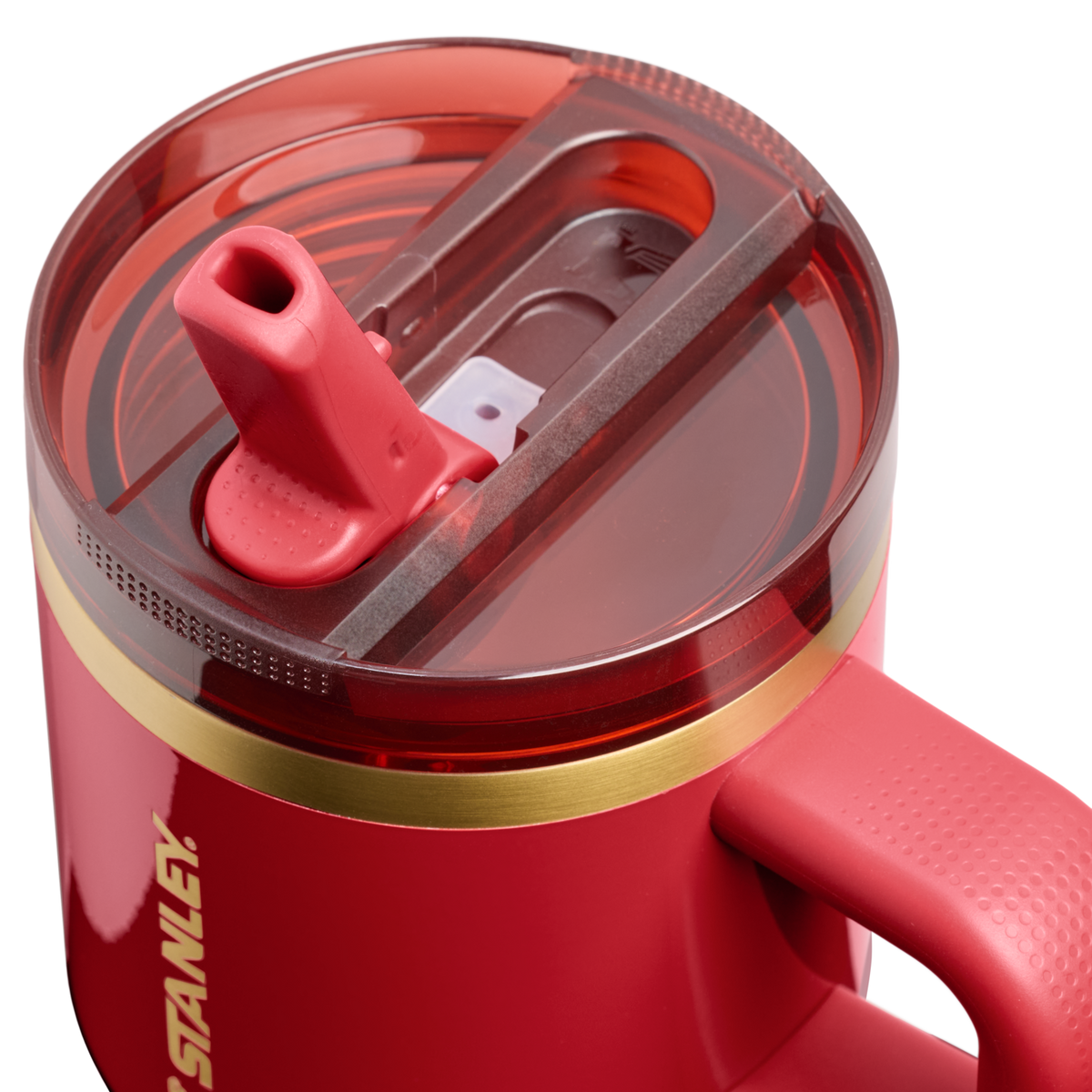 Stanley 1913 Quencher® ProTour Flip Straw Tumbler 0.59L w Holly Berry Gloss | Pokrywka Szczegółowy Zobacz