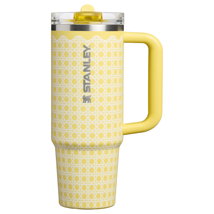 Stanley 1913 Quencher® ProTour Flip Straw Tumbler 0.89L in Daffodil Rattan | Vorderseite Anzeigen