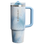 Swatch for Stanley 1913 Quencher® ProTour Flip Straw Tumbler 0.89L in Slate Blue Techgrain | Front View