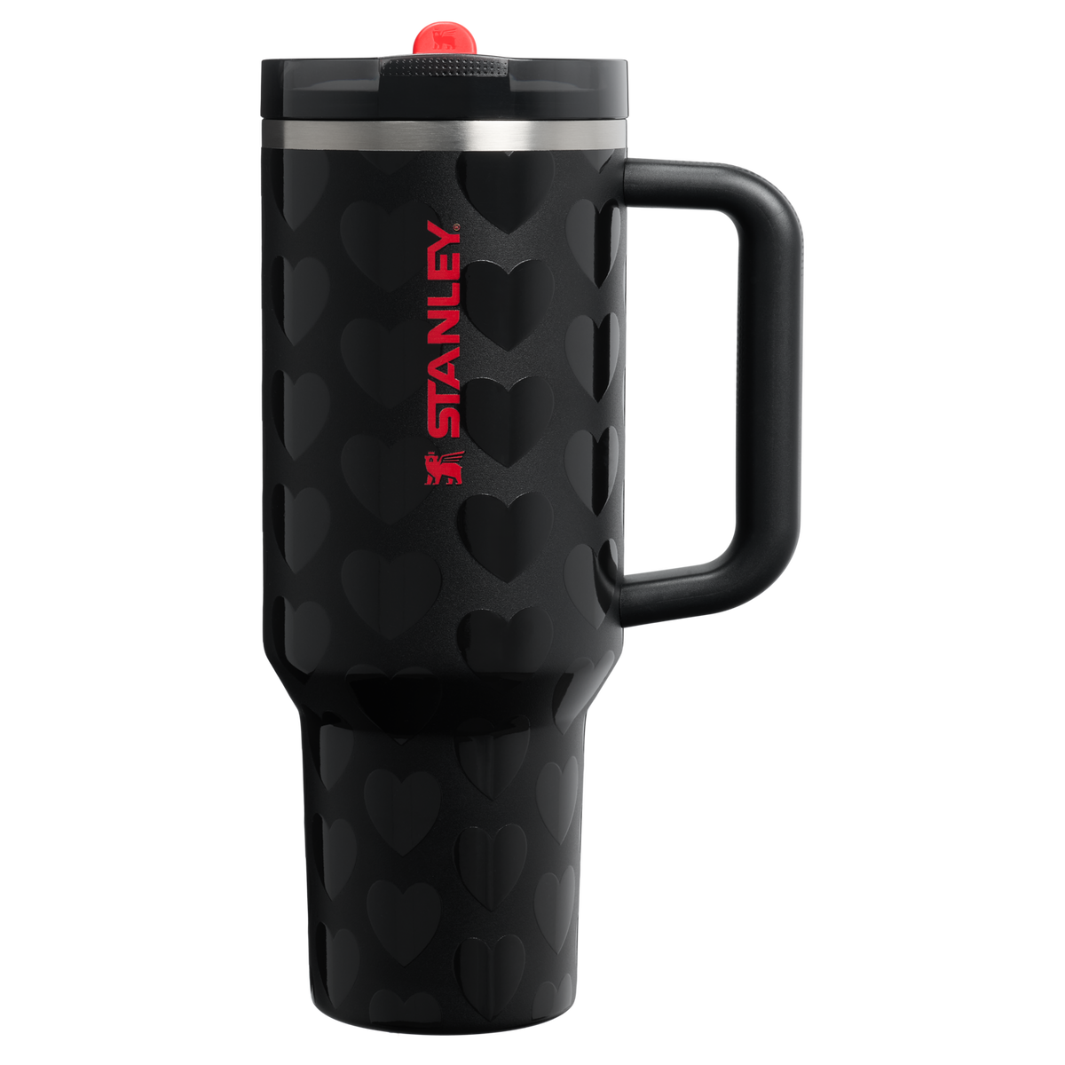 Stanley 1913 Quencher® ProTour Flip Straw Tumbler 1.18L in Black Lovely | Front View
