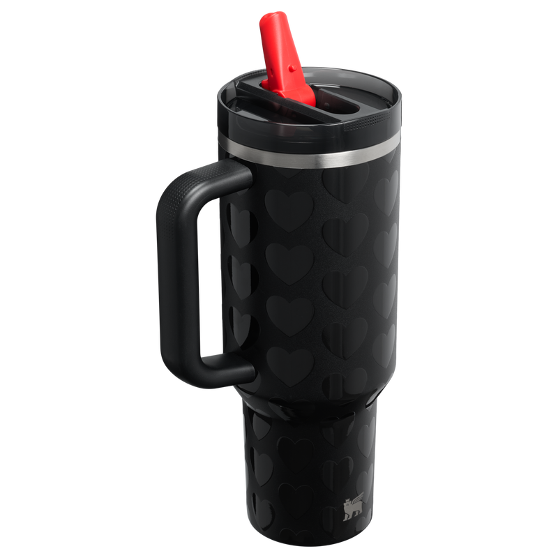 Stanley 1913 Quencher® ProTour Flip Straw Tumbler 1.18L in Black Lovely | Back View
