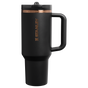 Swatch for Stanley 1913 Messi x Stanley 1913 Quencher® ProTour Flip Straw Tumbler 1.18L in Messi GOAT Black | Front View